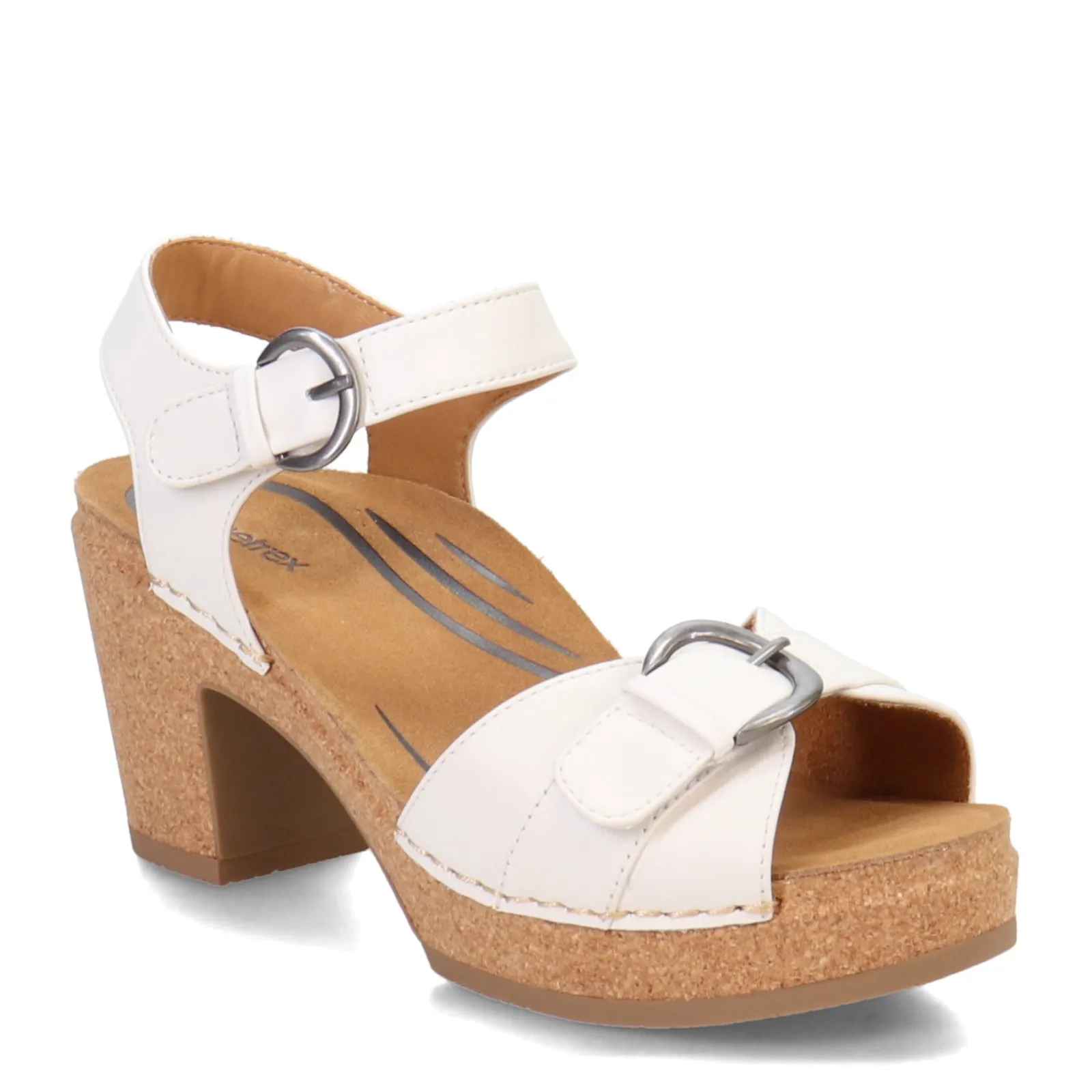 Discount Aetrex Women's , Tory Sandal White