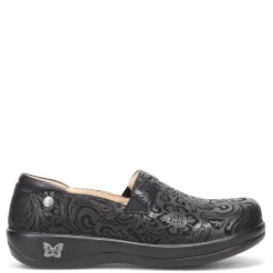 Outlet Alegria Women's , Keli Professional Clog Black Embossed Paisley