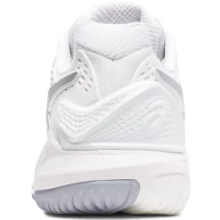 Clearance ASICS Women's , GEL-Resolution 9 Tennis Shoe White/Pure Silver