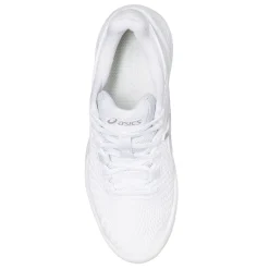 Clearance ASICS Women's , GEL-Resolution 9 Tennis Shoe White/Pure Silver