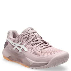 New ASICS Women's , GEL-Resolution 9 Tennis Shoe - Wide Width Watershed Rose/White