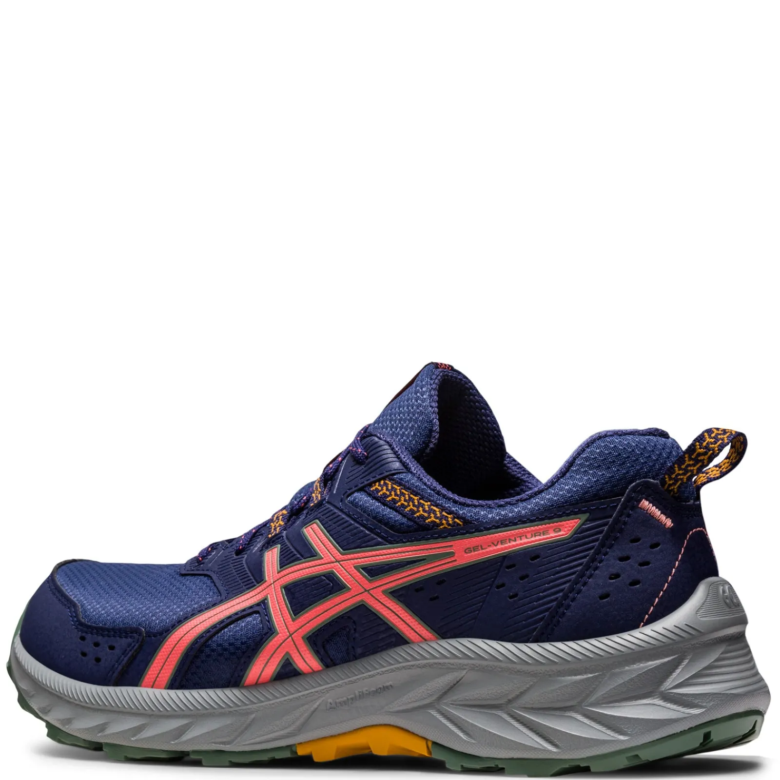 Sale ASICS Women's , GEL-Venture 9 Trail Running Shoe Indigo Blue/Papaya