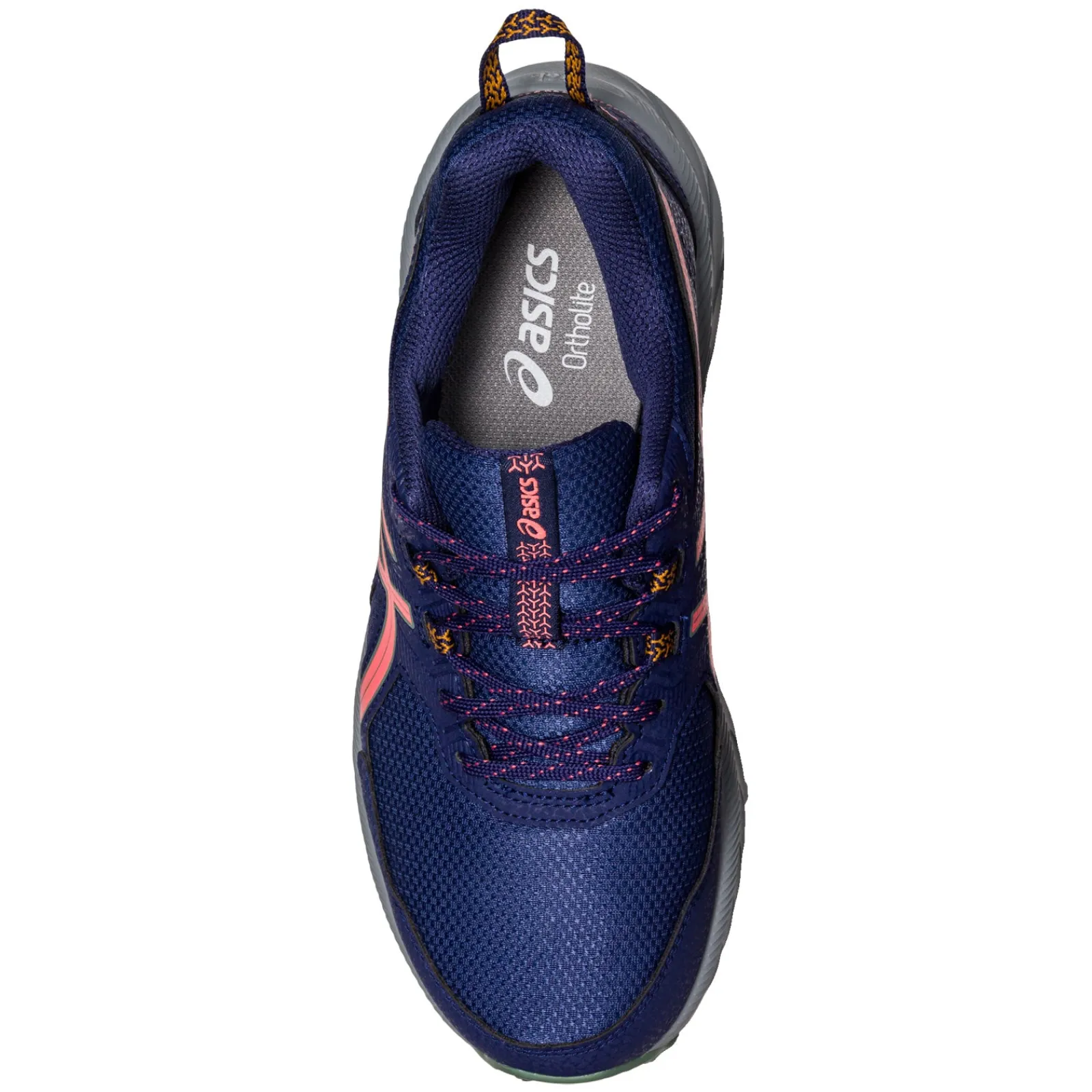 Sale ASICS Women's , GEL-Venture 9 Trail Running Shoe Indigo Blue/Papaya