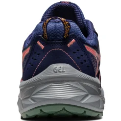 Hot ASICS Women's , GEL-Venture 9 Trail Running Shoe - Wide Width Indigo Blue/Papaya