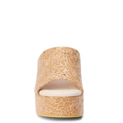 Outlet Matisse Women's Beach By , Terry Sandal Rose Gold Cork