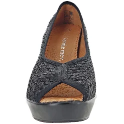 Outlet Bernie Mev Women's , Fabulous Pump Black Metallic