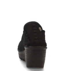 Hot Bernie Mev Women's , Gem Slip-on Wedge Shoe Black