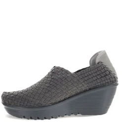 Discount Bernie Mev Women's , Gem Slip-On Grey Shimmer