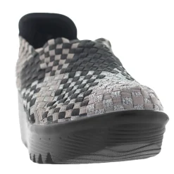Outlet Bernie Mev Women's , Gem Slip-On Pewter Multi