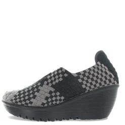 Outlet Bernie Mev Women's , Gem Slip-On Pewter Multi