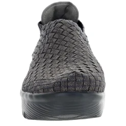 Best Bernie Mev Women's , Gem Slip-On Grey Shimmer