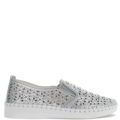 New Bernie Mev Women's , TW102 Slip-On Silver