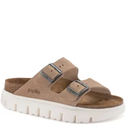 Sale Birkenstock Women's , Arizona Chunky al - Narrow Width Sand