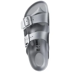 Best Birkenstock Women's , Arizona Essentials EVA Sandal Metallic Silver