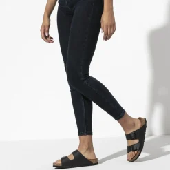 Online Birkenstock Women's , Arizona Birko-Flor Sandals - Narrow Fit Black Birko-Flor