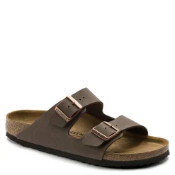 Birkenstock Women's , Arizona Birkibuc Sandals - Narrow Fit Mocha Birkibuc