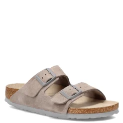 Online Birkenstock Women's , Arizona Soft Footbed Sandal - Narrow Width Stone