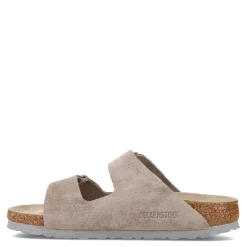 Online Birkenstock Women's , Arizona Soft Footbed Sandal - Narrow Width Stone