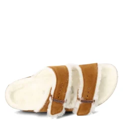 Discount Birkenstock Women's , Arizona Shearling Lined Sandal - Narrow Width Mink