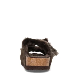 Birkenstock Women's , Arizona Shearling Lined Sandal - Narrow Width Mocha