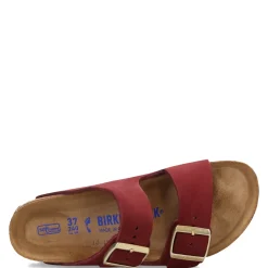 Outlet Birkenstock Women's , Arizona Soft Footbed Sandal - Narrow Fit Zinfandel