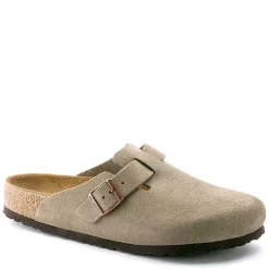 Best Birkenstock Women's , Boston Soft Footbed Taupe