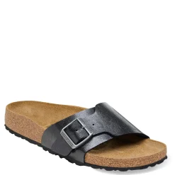Best Birkenstock Women's , Catalina Slide Sandal - Narrow Fit Licorice Birko-Flor