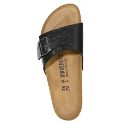 Best Birkenstock Women's , Catalina Slide Sandal - Narrow Fit Licorice Birko-Flor