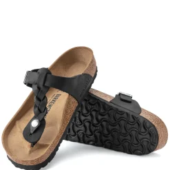 Sale Birkenstock Women's , Gizeh Braid Sandal - Regular Width Black