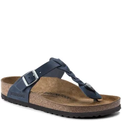 Hot Birkenstock Women's , Gizeh Braid Sandal - Regular Width Navy