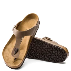 Sale Birkenstock Women's , Gizeh Sandal - Regular Fit Tobacco Brown Oiled Leather