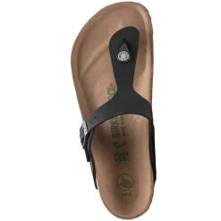 Discount Birkenstock Women's , Gizeh Birko-Flor Sandal - Regular Width Black