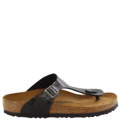 Birkenstock Women's , Gizeh Birko-Flor Sandal - Regular Width Licorice