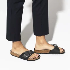 Birkenstock Women's , Madrid Big Buckle Sandal Black