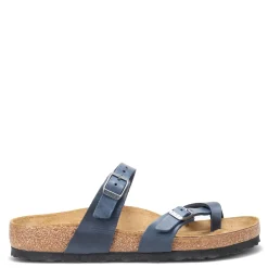 Clearance Birkenstock Women's , Mayari Thong Sandal - Regular Width Navy Oiled