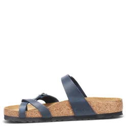 Clearance Birkenstock Women's , Mayari Thong Sandal - Regular Width Navy Oiled