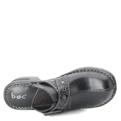 Clearance b.o.c Women's , Karley Clog Black Oiled Nubuck