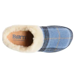 Best Born Women's , Ali Clog Slipper Blue