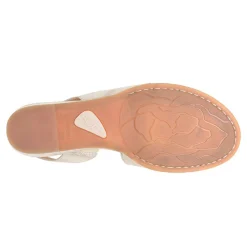 Hot Born Women's , Crista Sandal Light Gold