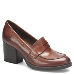 Hot Born Women's , Holliston Loafer Pump Brown