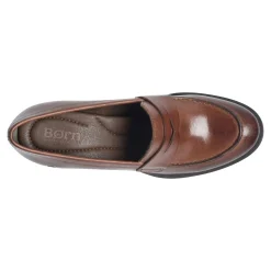 Hot Born Women's , Holliston Loafer Pump Brown
