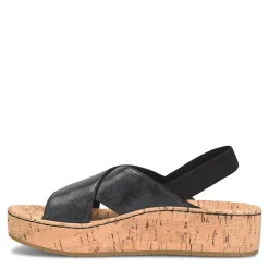 Best Born Women's , Sandra Sandal Black