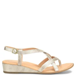 Online Born Women's , Sibyl Sandal Light Gold