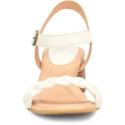 Best Born Women's , Simone Sandal White
