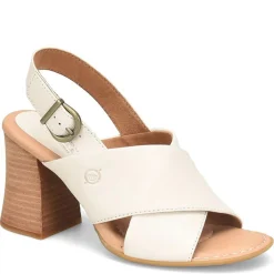 Hot Born Women's , Tessa Sandal White