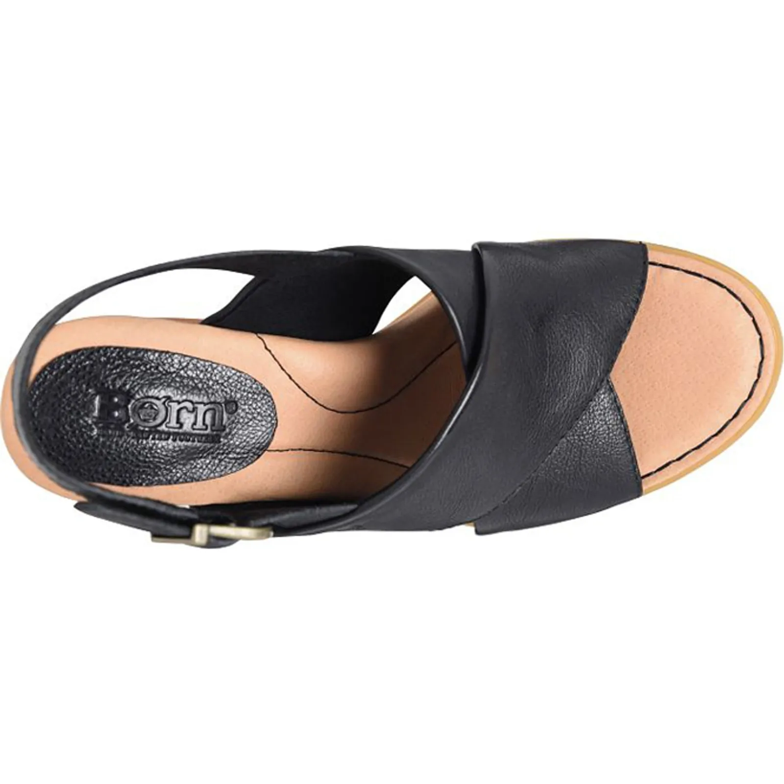 Best Born Women's , Tessa Sandal Black