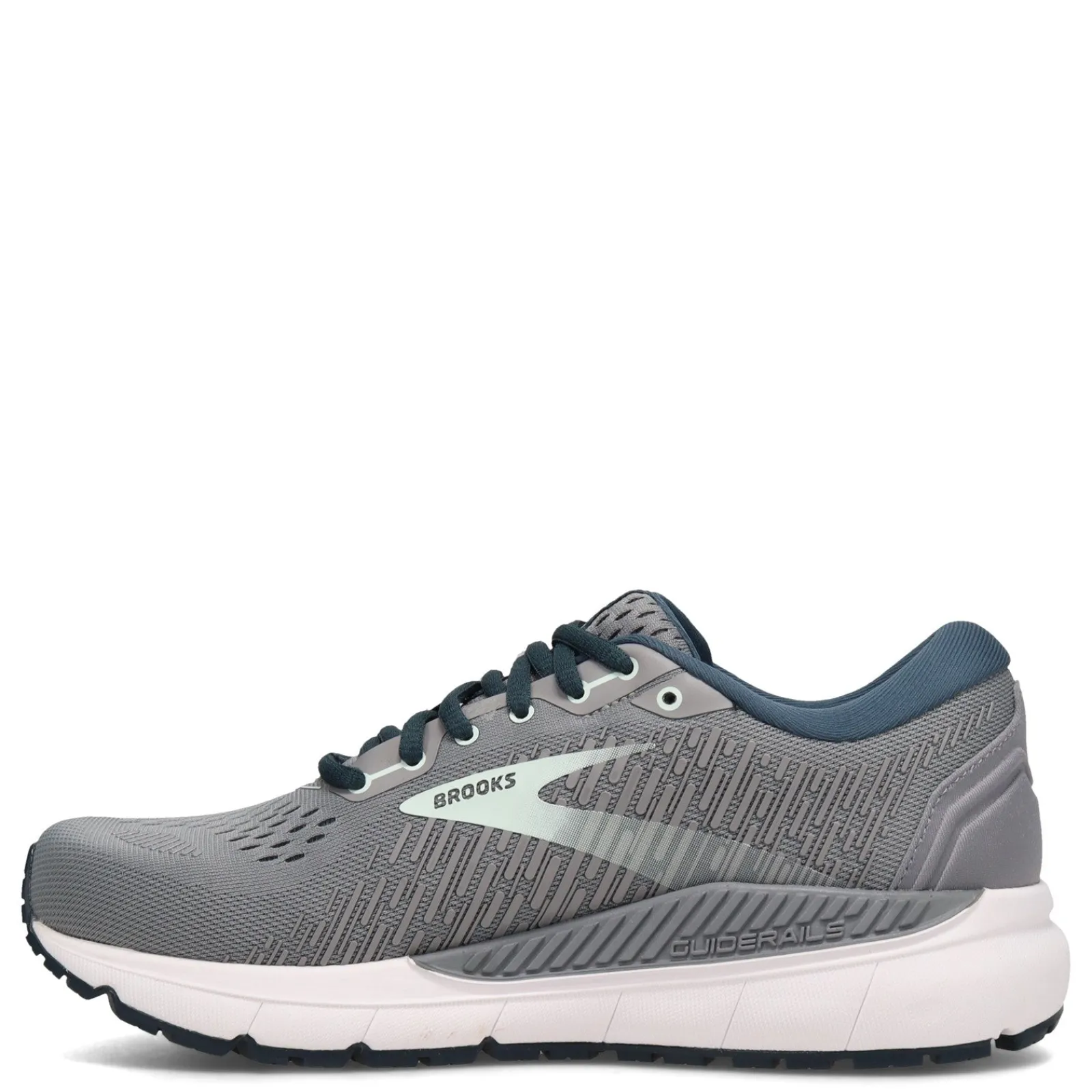 Hot Brooks Women's , Addiction GTS 15 Running Shoe - Wide Width Grey/Navy