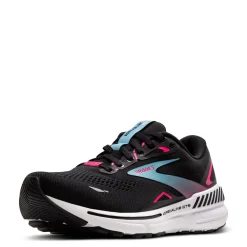Brooks Women's , Adrenaline GTS 23 GTX Running Shoe Black/Knockout Pink/Aqua