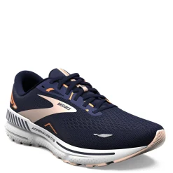Outlet Brooks Women's , Adrenaline GTS 23 Running Shoe Navy/Peach