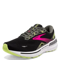 Online Brooks Women's , Adrenaline GTS 23 Running Shoe Black/Pink/Green